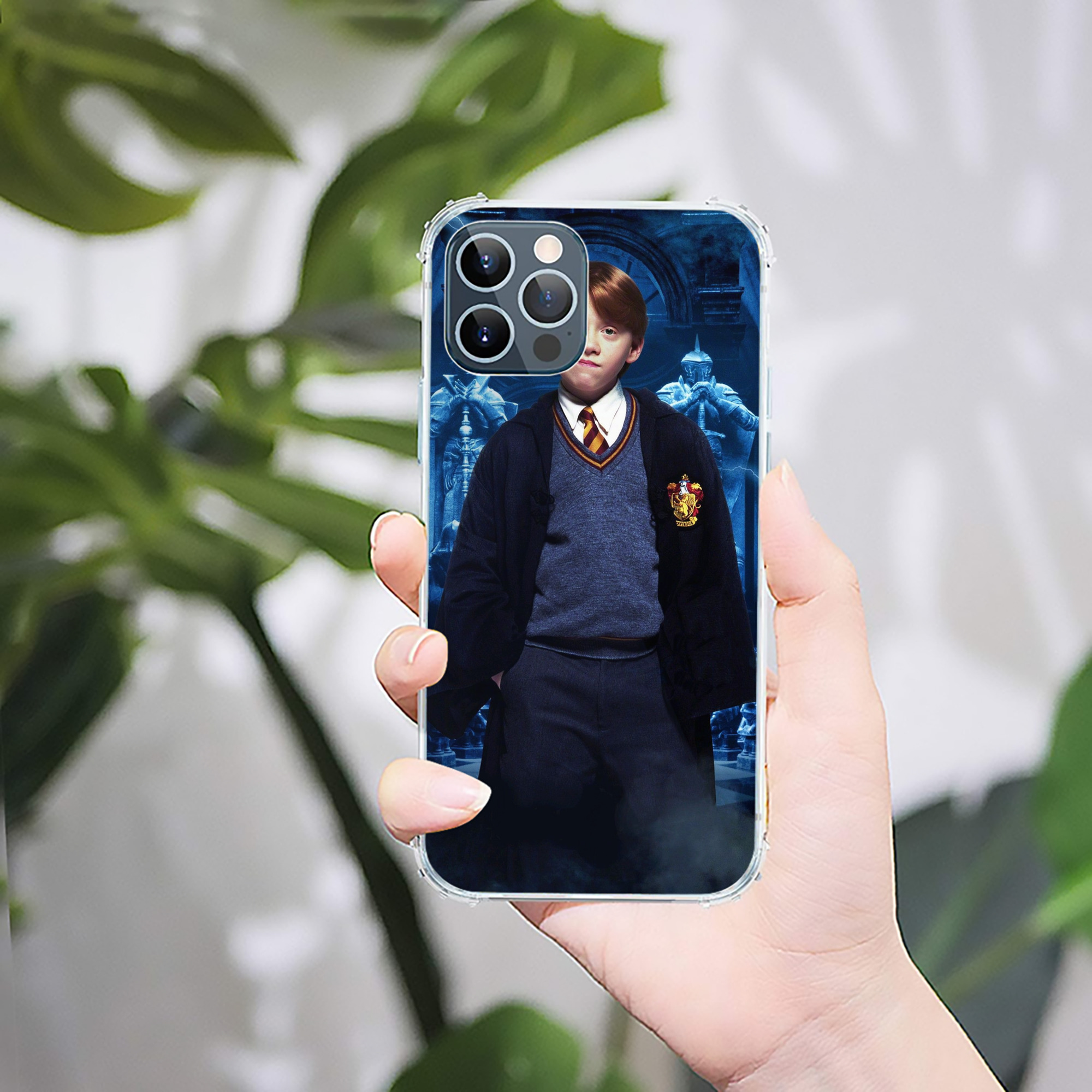 （画像用） Harry Potter ハリー・ポッターシリーズ 【iPhone 12シリーズ対応】透明スマホケース（クリアソフトケース）